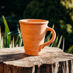 Gliniany kubek filtrujący 0,5 L "Glina z Podlasia"